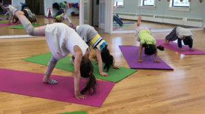 Downward Dog with Tail wagging