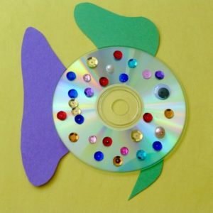 Rainbow Fish CD Craft 